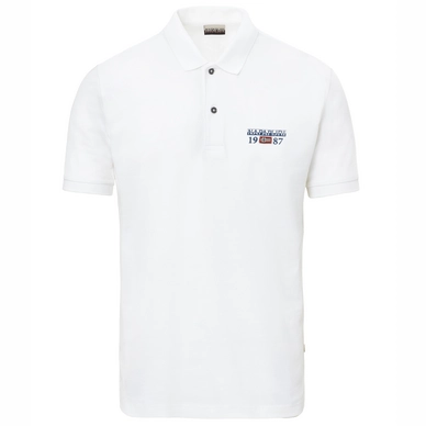 Polo Shirt Napapijri Men Erthow SS Bright White