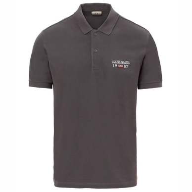 Polo Napapijri Men Erthow SS Dark Grey Solid