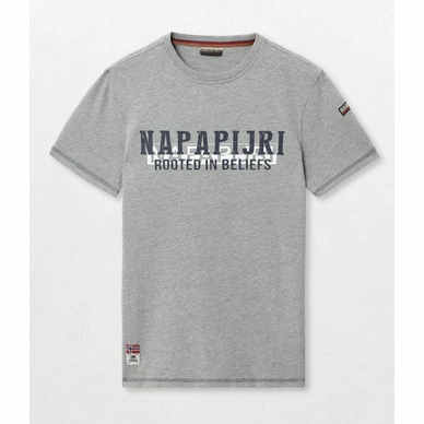 T-Shirt Napapijri Men Sardara Med Grey Mel