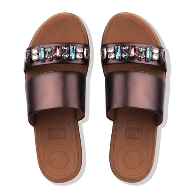 Sandaal FitFlop Delta™ Bejewelled Berry