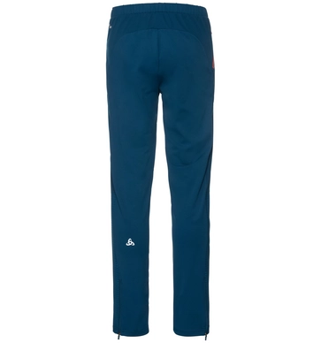 Trainingsbroek Odlo Stryn Print Men Blue Opal