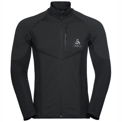 Jacke Odlo Velocity Light Black Odlo Concrete Grey Herren