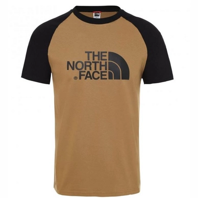 T-Shirt The North Face SS Raglan Easy Tee British Khaki Herren