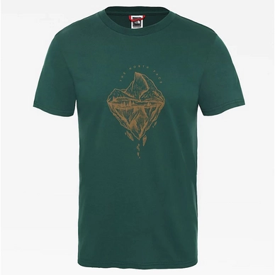 T-Shirt The North Face Mens SS Flash Tee Night Green
