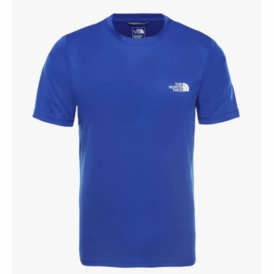 T-Shirt The North Face Mens Reaxion AMP Crew TNF Blue
