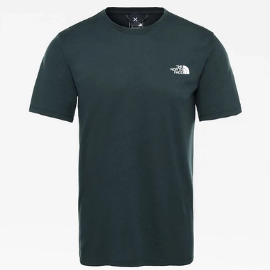 T-Shirt The North Face Mens Reaxion AMP Crew Ponderosa Green Heather