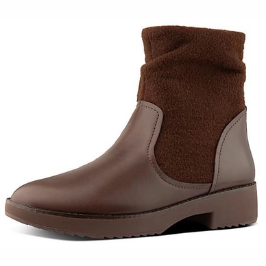 FitFlop Nisse™ Mixte Ankle Boots Chocolate Brown