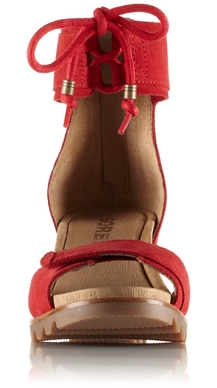 Sorel Women Joanie Ankle Lace Bright Red