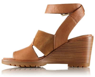 Sorel Women After Hours Sandal Camel Brown