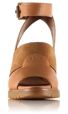 Sorel Women After Hours Sandal Camel Brown