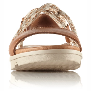 Sorel Women Torpeda Sandal II Camel Brown Ancient Fossil