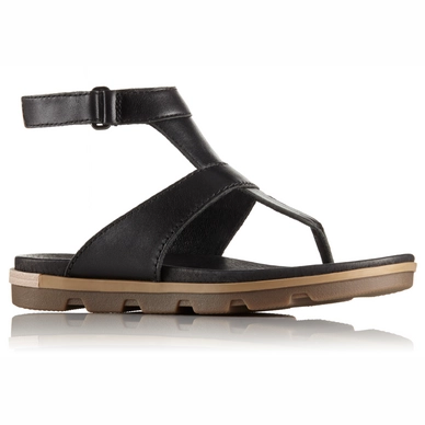 Sorel Women Torpeda Ankle Strap Black Elk