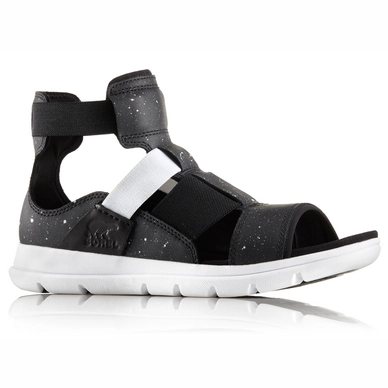 Sorel Women Sorel Explorer Gladiator Black White