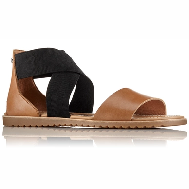 Sorel Women Ella Sandal Camel Brown