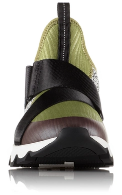 Sorel Women Kinetic Sneak Olive Drab White