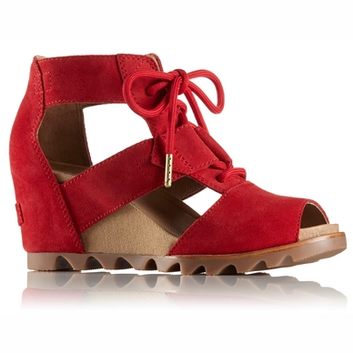 Sorel Women Joanie Lace Bright Red