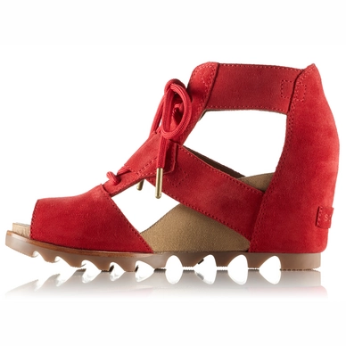 Sorel Women Joanie Lace Bright Red