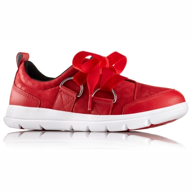 Sorel Women Sorel Explorer Sneak Bright Red White