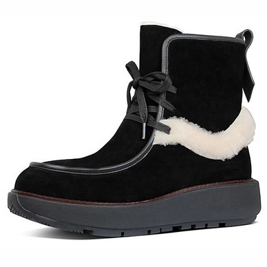 Bottines FitFlop Nyssa™ Suede Ankle Boots All Black