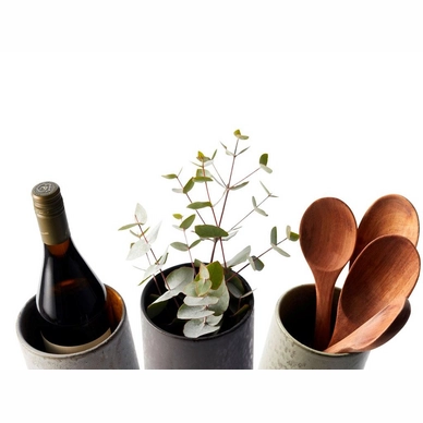 Wijnkoeler Bitz Stoneware Black