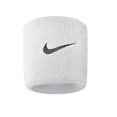 Polsband Nike Swoosh Wristband White