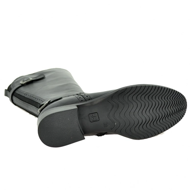 Dameslaars JJ Footwear Napoli Zwart Kuitmaat XL+