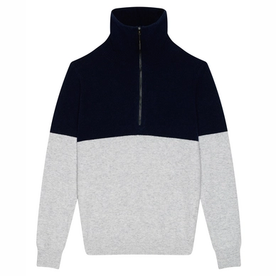 Vest National Geographic Men Wool-Blend Zip Troyer Navy