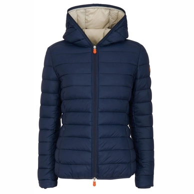 Jas Save The Duck Women D3362W GIGA7 Hooded Navy Blue