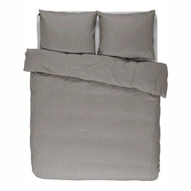 Taies d'oreiller Essenza Nissa Taupe Satin de Coton (50 x 75 cm)