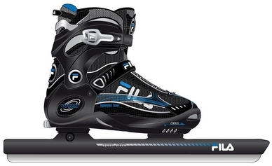 Norweger-Schlittschuh Fila Wizy Speed Junior Blue Kinder