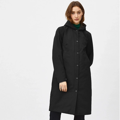 Parka Welter Shelter Women Not So Long Tube Polyrayon Black