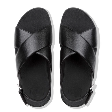 Sandaal FitFlop Lulu™ Molten Metal Sandals Black