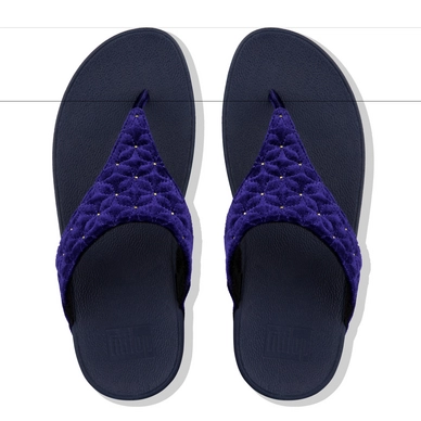 Slipper FitFlop Lulu™ Quilted Star Royal Blue