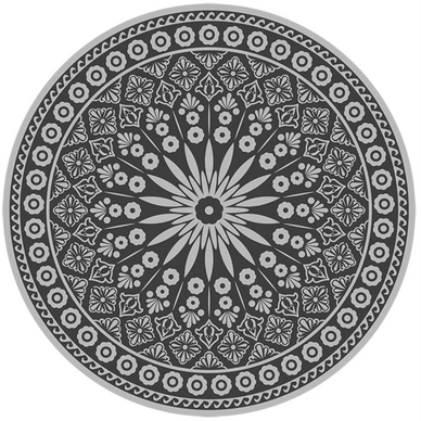 Buitenkleed Esschert Design Outdoor Rond