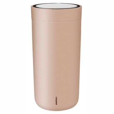Mug Isotherme Stelton To Go Click Soft Nude  0,2 L