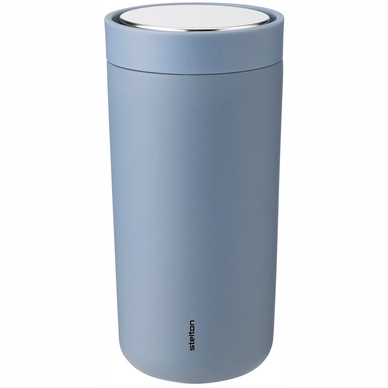Thermobecher Stelton To-Go Click Soft Dusty Blue 400 ml