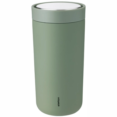 Thermosbeker Stelton To-Go Click Soft Army 400 ml