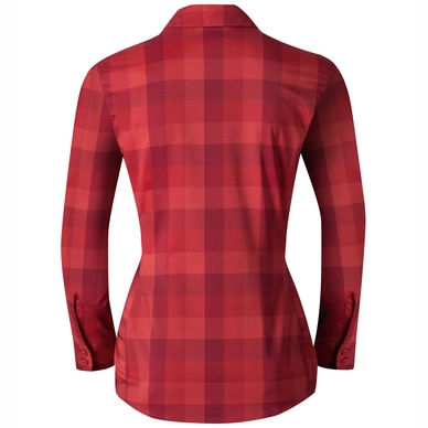 Blouse Odlo Womens Blouse Fairview Bittersweet Chinese Red