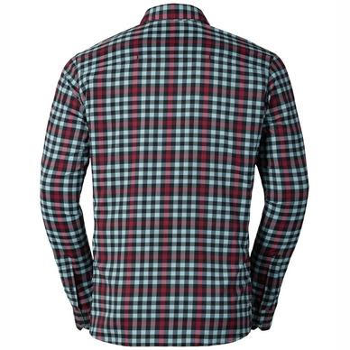 Blouse Odlo Mens Longsleeve Fairview Nile Blue Black Chinese