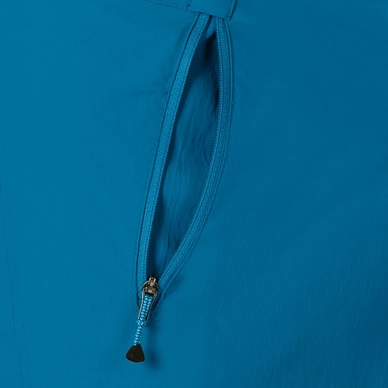 Broek Odlo Mens Zip-Off Wedgemount Blue Jewel