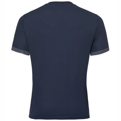 T-Shirt Odlo Men BL Top V-Neck SS Nikko F-Dry Diving Navy