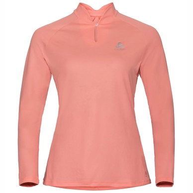 Longsleeve Odlo Top Crew Neck L/S F-Dry Coral Haze Damen