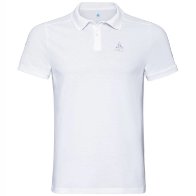 Poloshirt Odlo S/S New Trim Weiß Herren