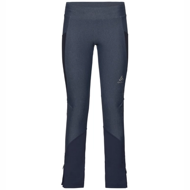Legging Odlo Women Tights Exo Blue Indigo Melange Diving Navy