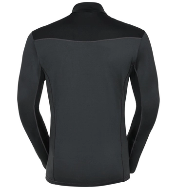 Skipully Odlo Midlayer 1/2 Zip Steeze Men Black Graphite Grey