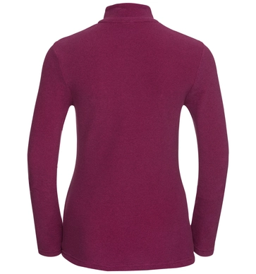 Skipully Odlo Midlayer 1/2 Zip Roy Women Pickled Beet Beetroot Purple Stripes