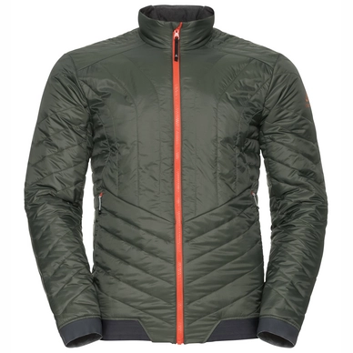 Jas Odlo Cocoon S Zip In Men Climbing Ivy