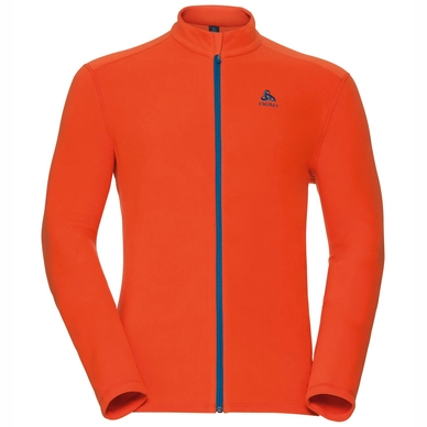 Vest Odlo Midlayer Full Zip Le Tour Men Orangeade