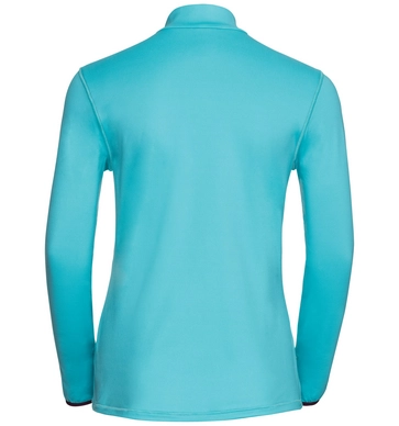 Vest Odlo Midlayer Full Zip Alagna Women Blue Radiance