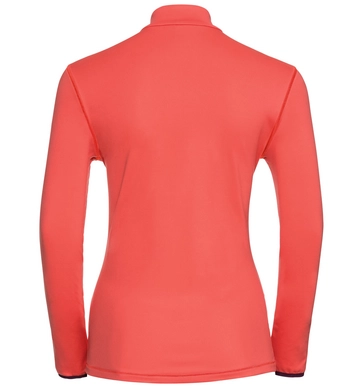 Vest Odlo Midlayer Full Zip Alagna Women Hot Coral